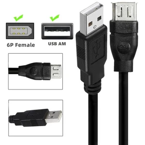 1PC IEEE 1394 Cable Firewire 6 Pin Female To USB 2.0 AM Cable For Digital Camera - Zdjęcie 1 z 7