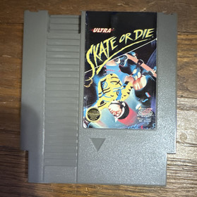 [TESTED] Skate or Die! Skate or Die Nintendo NES Video Game Cartridge Ultra