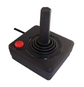 Atari 2600 Joystick Controller For Atari Vintage Black Made in USA Very Good - Picture 1 of 3