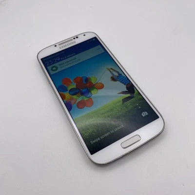 Samsung Galaxy S4 GT-I9505 16GB (Unlocked) White Frost, Android 5 - Image 1 of 4