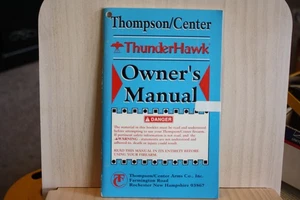 Original Factory T/C Thompson Center Thunder Hawk Vorderlader Bedienungsanleitung - Bild 1 von 4