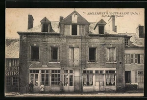 CPA Anglesqueville-sur-Saane, vafe Tabac Quibel - Picture 1 of 2