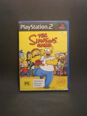 The Simpsons - PS2 Game + Manual  - Image 1 of 4