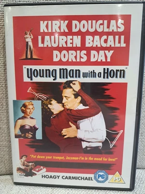 Young Man with a Horn (1950) DVD. Kirk Douglas Lauren Bacall Doris Day Musical - Image 1 of 2