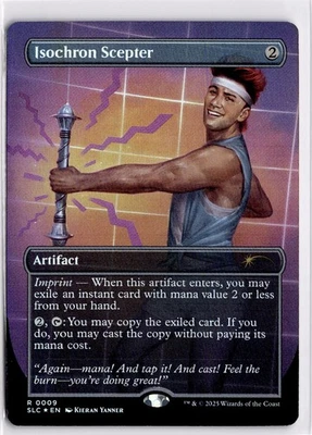 MTG Secret Lair Foil Isochron Scepter 9 SLC R NM Encyclopedia - Image 1 of 2