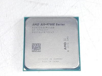 7th Gen AMD A10-9700E APU 3.0 GHz (Turbo 3.5 GHz) Socket AM4 AD970BAHM44AB CPU - Image 1 of 2