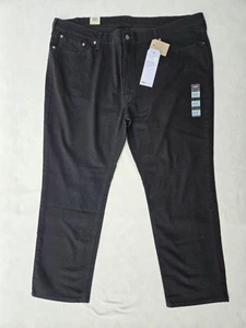 Levis 541 Jeans Mens 48x32 Black Athletic Taper Levi's Flex Stretch Big Tall - Picture 1 of 8