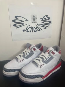Talla 6.5 - Jordan 3 Retro Mid Fire Red - Imagen 1 de 5