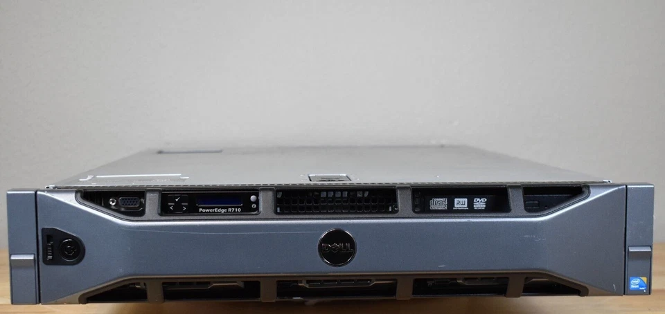 Dell POWEREDGE R710 Server 2x CPU X5677 @ 3.47GHz 48GB 4x12 NO HD H700 Qlogic - Image 1 of 4