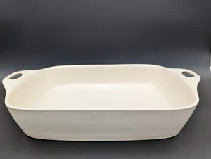 CorningWare Creations Stoneware 4 Qt Baking Lasagna Casserole Dish 9 In x 13 In - Picture 1 of 6