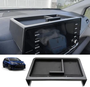 Console Dashboard Behind Screen Storage Organizer Tray Insert Fits 21-25 Sienna - Foto 1 di 7
