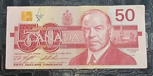 Billete Canadá 50 dólares 1988 - Imagen 1 de 3