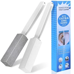 Toilet Bowl Cleaner Pumice Stone hard Water Stain Remover Powerfully Removes Toi - Picture 1 of 7