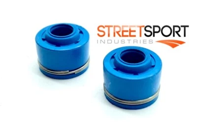 Se adapta a Suzuki LT185 QUADRUNNER LT 185 "84-87" Sellos de válvula FKM - Juego de 2 - ¡NUEVO! Foto 1 de 4