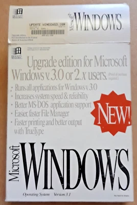 Microsoft Windows Version 3.1 Upgrade Edition for Windows 3.0 - Image 1 of 4