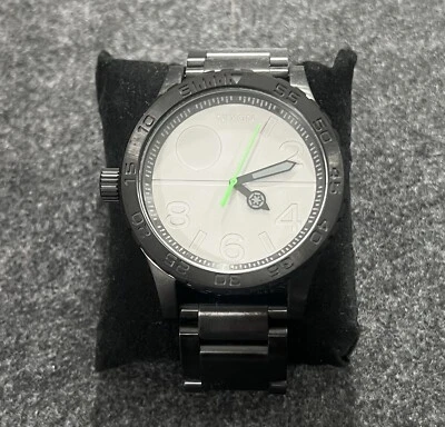 NIXON DEATH STAR THE 51-30 STAR WARS QUARTZ GRAY DIAL BLACK MENS WATCH - image 1 of 4