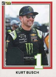 Panini 2022 DONRUSS NASCAR KURT BUSCH #R81R-KB RETRO 1981 RELIKTKARTE - Bild 1 von 2