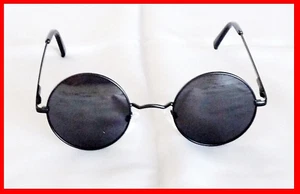 John Lennon Style Sunglasses / Round Lenses / Metal Frame / NEW/ USA shipping - Picture 1 of 4