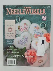 The Needle Worker Winter 1998 Cross Stitch Patterns Magazine Booklet