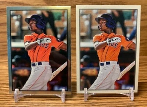 FREUDIS NOVA 2019 Bowman Heritage Chrome + Heritage Base Houston ASTROS - Picture 1 of 2