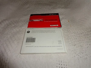 motorola v325 manual and quick reference guide only - Photo 1 sur 2