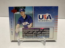 Jake Gautreau 2005 USA Baseball National Team Alumni Signatures Black Ink /360