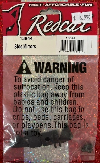 Redcat Part #13844: Side Mirrors for Gen 7 - Image 1 of 1