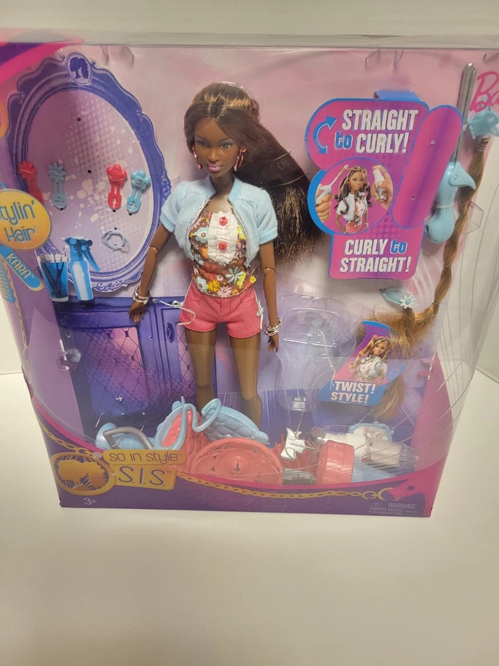 Barbie S.I.S.  Kara So In Style, Locks Of Looks -2009 Foto 1 de 4