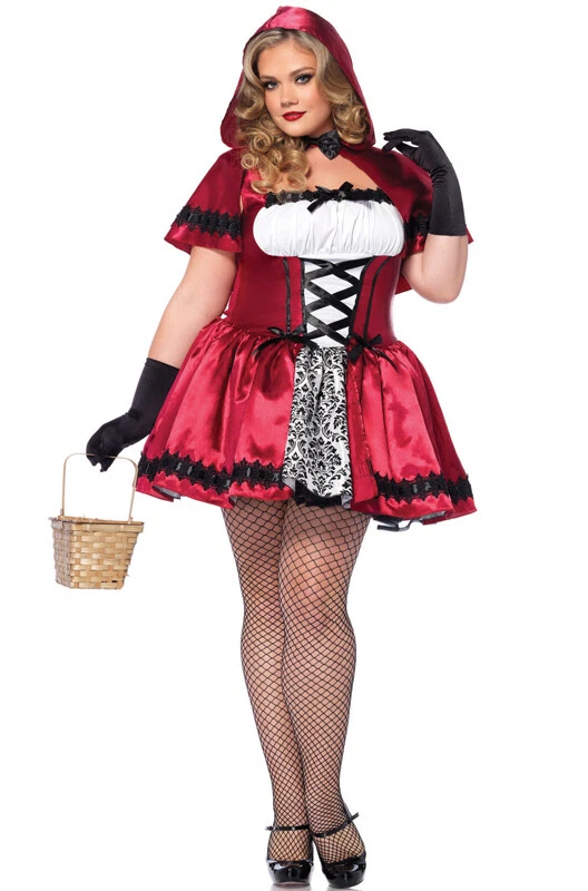 Leg Avenue Women's Gothic Red Riding Hood Costume 3x / 4x