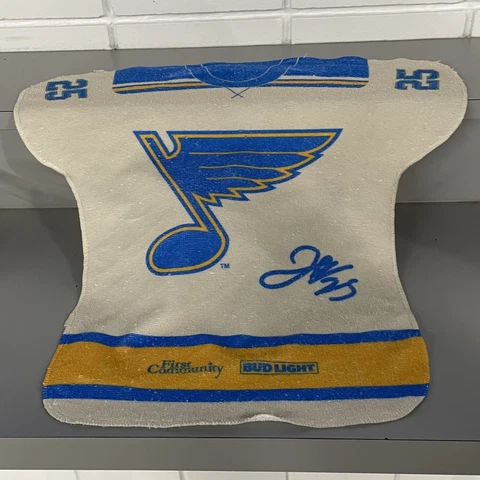 St. Louis Blues 2022 Playoff Rd.2 Game 3 Jordan Kyrou Rally Towel SGA 05/21/2022 Cover