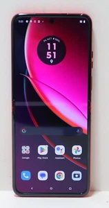 Motorola razr+ (2023) 256GB Folding Flip Phone (T-Mobile) 6.9" Viva Magenta - Picture 1 of 13