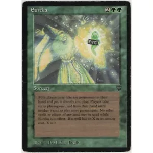 Vintage 1994 MTG Eureka Card 1990s Legends Set Magic the Gathering Reserved List - Picture 1 of 15