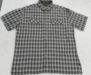 Kuhl Shirt Mens Size XLarge Mountain Grown Short Sleeve Plaid Pockets Outdoor - Picture 1 of 12
