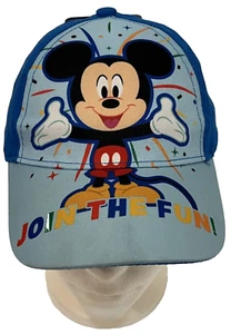 Gorra de béisbol Disney Mickey Mouse niños talla única sombrero ajustable 100 aniversario - Imagen 1 de 10