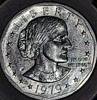 1979 p susan b anthony dollar wide rim - Image 1 of 4