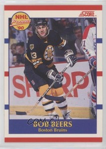 1990-91 Score Prospect Bilingual Bob Beers #385 Rookie RC
