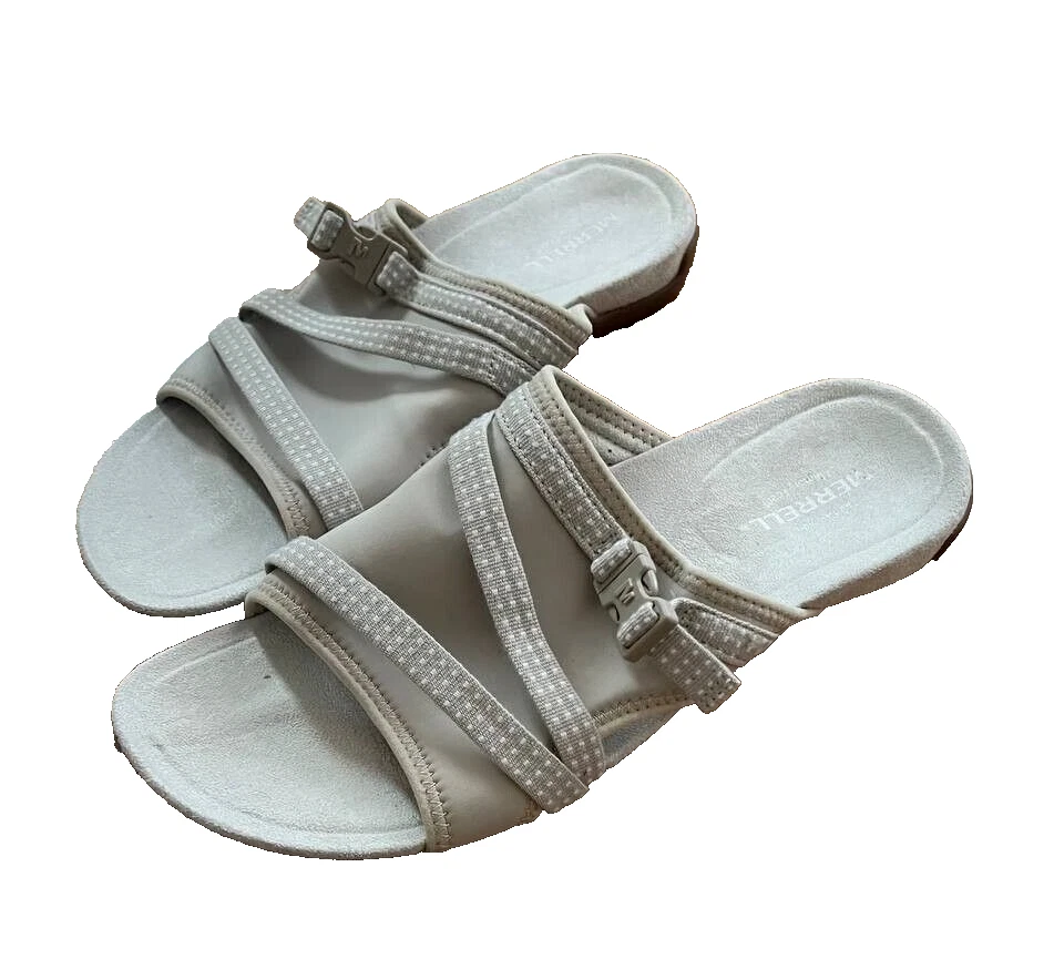 Sandalias deportivas Merrell Terran Post II bronceadas de espuma viscoelástica talla 10 Foto 1 de 4