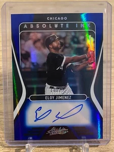 Eloy Jimenez 2022 Panini Absolute Blue ABSOLUTE INK AUTO #D/25 White Sox - Picture 1 of 2