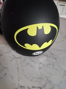 Casco Batman Visiera Antigraffio Interni Removibili M Jet Warner Bros - Foto 1 di 4
