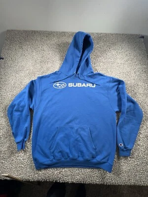 Champion Subaru Para Hombres XL Azul Coches WRX Champion WRC Pullover Suéter Sudadera con Capucha Logo Foto 1 de 4
