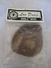 NOS Vintage Lou Davis Doll Wig- Light Red- Doris- Size 12-13