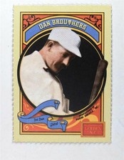 2014 Panini Golden Age Box Bottoms Black Back #7 Dan Brouthers - NM-MT