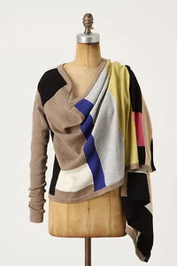 New! XS NWT Anthropologie Wrap "Calculating Cardigan" Sweater 5* - Picture 1 of 3