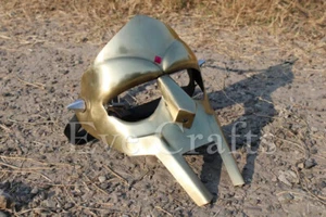 MF DOOM Mask Mad-villain Steel Face Armour Medieval Hand-Forged Masquerade Mask - Picture 1 of 7