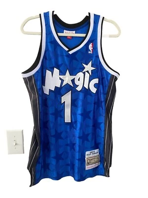 Camiseta Tracy McGrady Azul Orlando Magic Mitchell & Ness Road 2000-2001 Adulto Pequeña Foto 1 de 4