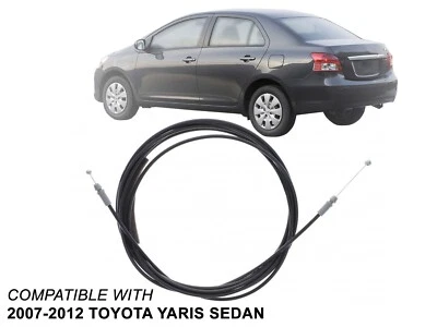Cable de liberación de maletero para Toyota 2007-2012 Yaris Sedán 6460752090 Foto 1 de 4