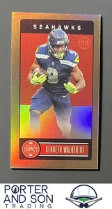 Kenneth Walker III #/75 Premium Edition Bronze Mini 2023 Legacy #90 Seahawks - Picture 1 of 2
