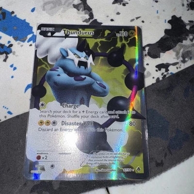Thundurus (97 Full Art) 97/98 Emerging Powers Holo nm  - Image 1 of 4