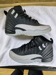 Air Jordan 12 Retro Barons (GS) 153265-010 SCHWARZ/WOLFSGRAU GRÖSSE 6Y - Bild 1 von 17