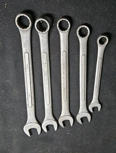 Large 15" Forged Combination 5 Wrenchs SAE 13/16, 1, 1-1/16,1-1/8, 1-1/4 - Picture 1 of 7